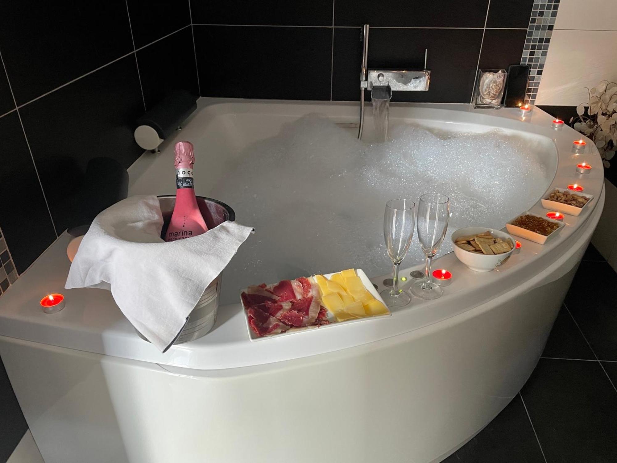 Casa Con Jacuzzi Y Piscina Con Vistas Al Castillo Corbera de Alcira Eksteriør bilde